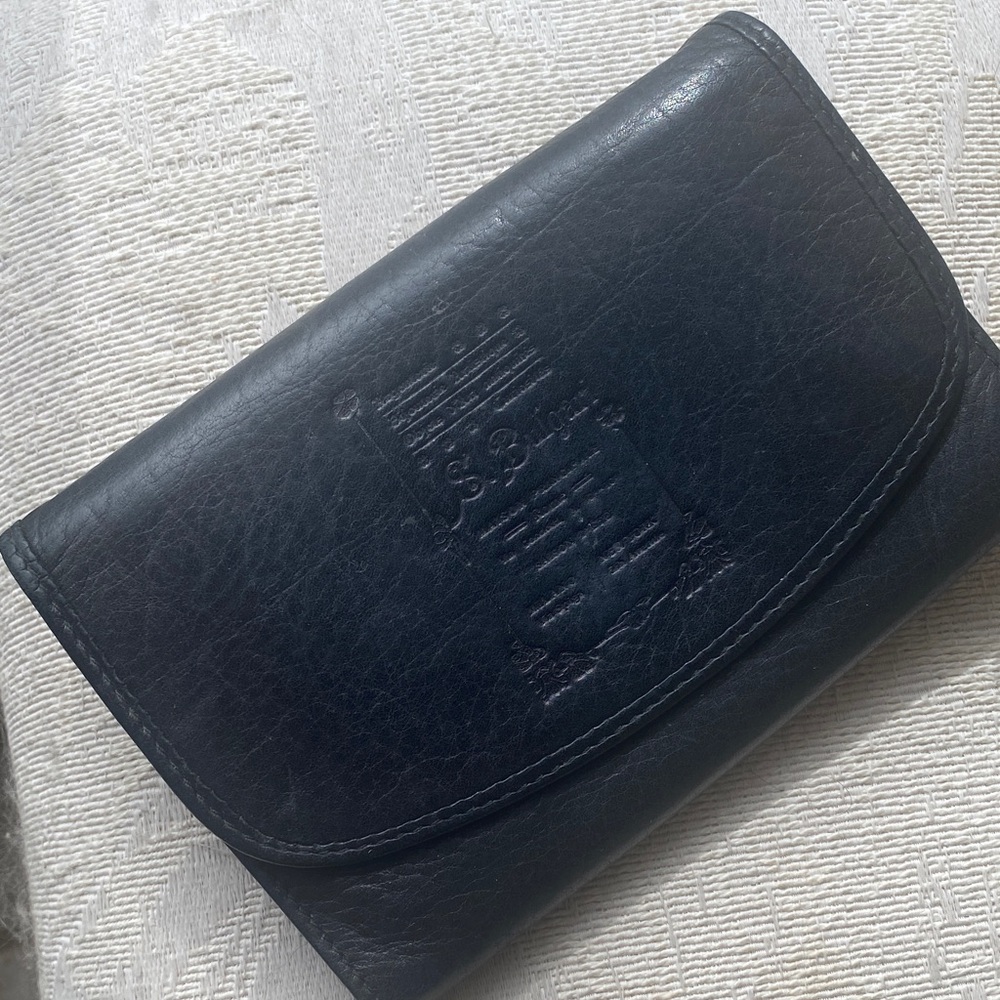 Bulgari Black Leather wallet